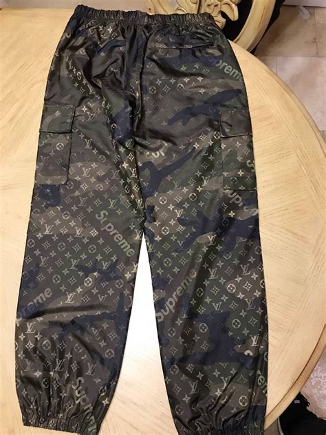 supreme x louis vuitton track pants replica|false supreme x Louis Vuitton.